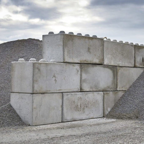 DandyBlox Precast Interlocking Concrete Blocks - Dandy's Topsoil & Landscape Supplies