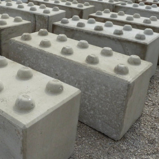 DandyBlox Precast Interlocking Concrete Blocks - Dandy's Topsoil & Landscape Supplies
