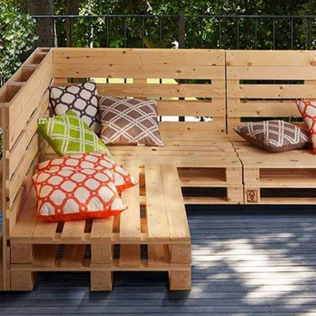 DIY Create Your Own Outdoor Pallet Furniture - Dandys Landscape Supplies
