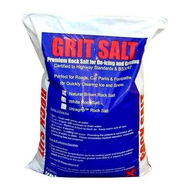 Single 25kg Rock Salt bag - home delivery | Dandys