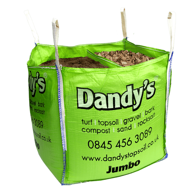 Dandy's Jumbo MultiBag - Topsoil & Bark Combo - Dandy's Topsoil & Landscape Supplies