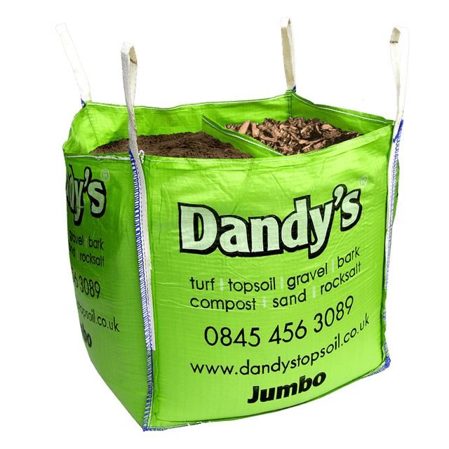Dandy's Jumbo MultiBag - Topsoil & Bark Combo - Dandy's Topsoil & Landscape Supplies