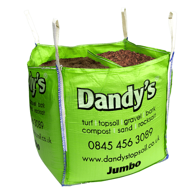 Dandy's Jumbo MultiBag - Topsoil & Bark Combo - Dandy's Topsoil & Landscape Supplies