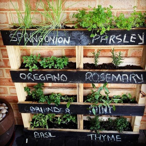 Transform your Pallet into a raised bed or wall planter!