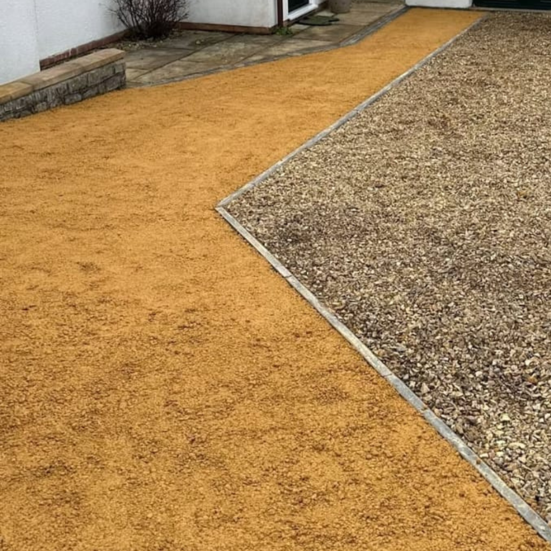 How to lay a Self Binding Gravel path....