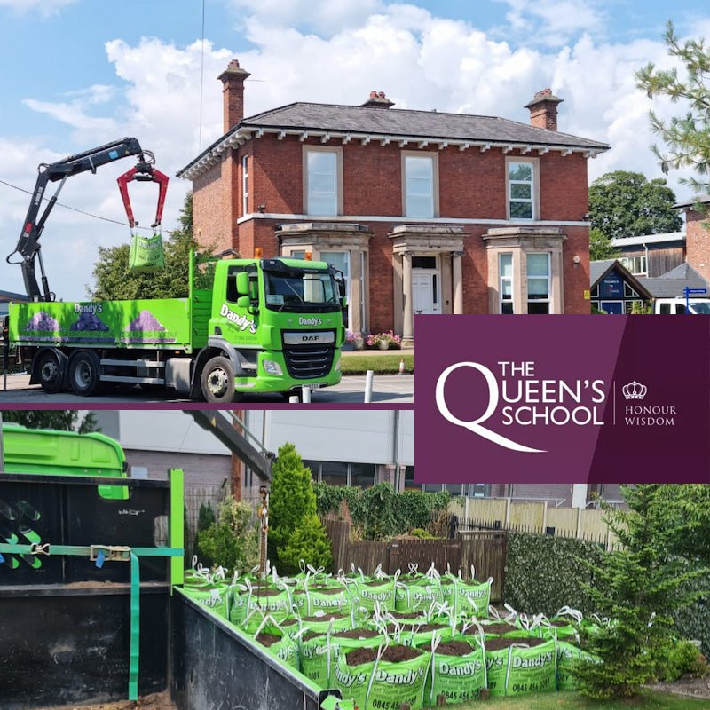 30 tonnes of Bordermix® Topsoil Donated to Queens School - Dandy's Topsoil & Landscape Supplies