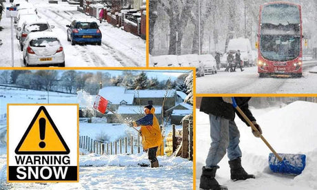 Weather Warning! Snow and Ice due to hit the UK...