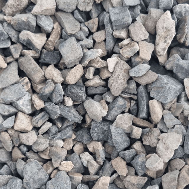 10 - 14mm Grey Flint Limestone Gravel Chippings - Dandys Landscape Supplies