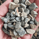 10 - 14mm Grey Flint Limestone Gravel Chippings - Dandys Landscape Supplies