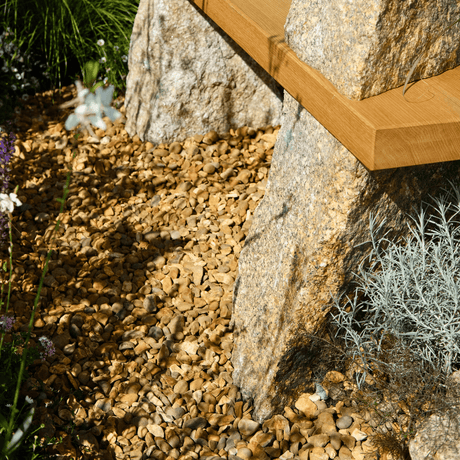 Golden Gravel 20mm | Dandys landscape supplies