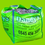 Welsh Blue Plum Crushed Slate Chippings 40mm