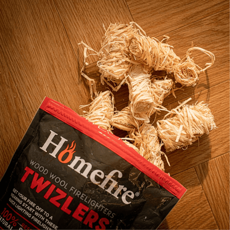 Homefire Natural Wood Wool Firelighters - Dandys Landscape Supplies