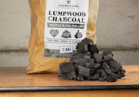 5kg Restaurant Grade Lumpwood Charcoal - Dandys Landscape Supplies