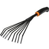9 - Teeth Hand Mini Garden Rake Steel Hand Fan Leaf Rake - Dandys Landscape Supplies