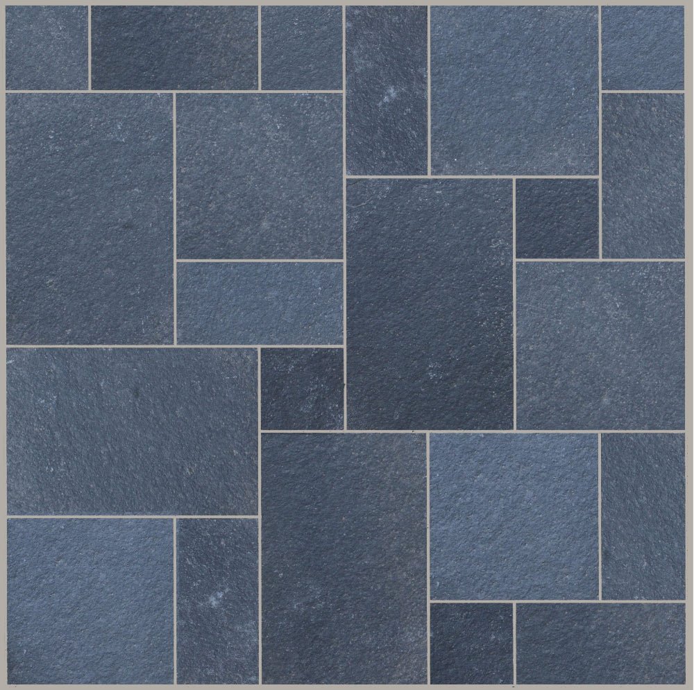 Dandys Black Limestone Natural Stone Paving | Home Delivery