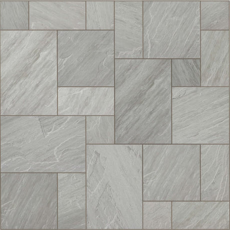 Grey Natural Stone Paving by Dandy's