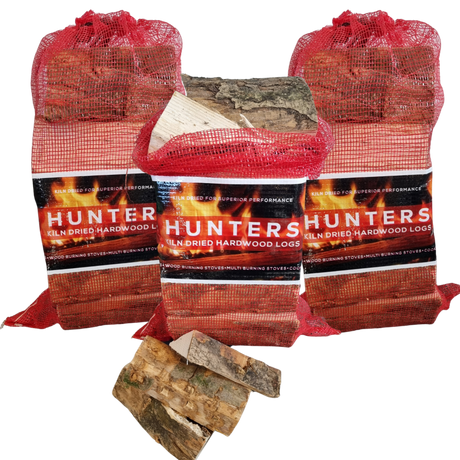 Dandys hardwood kiln dried logs nets offer