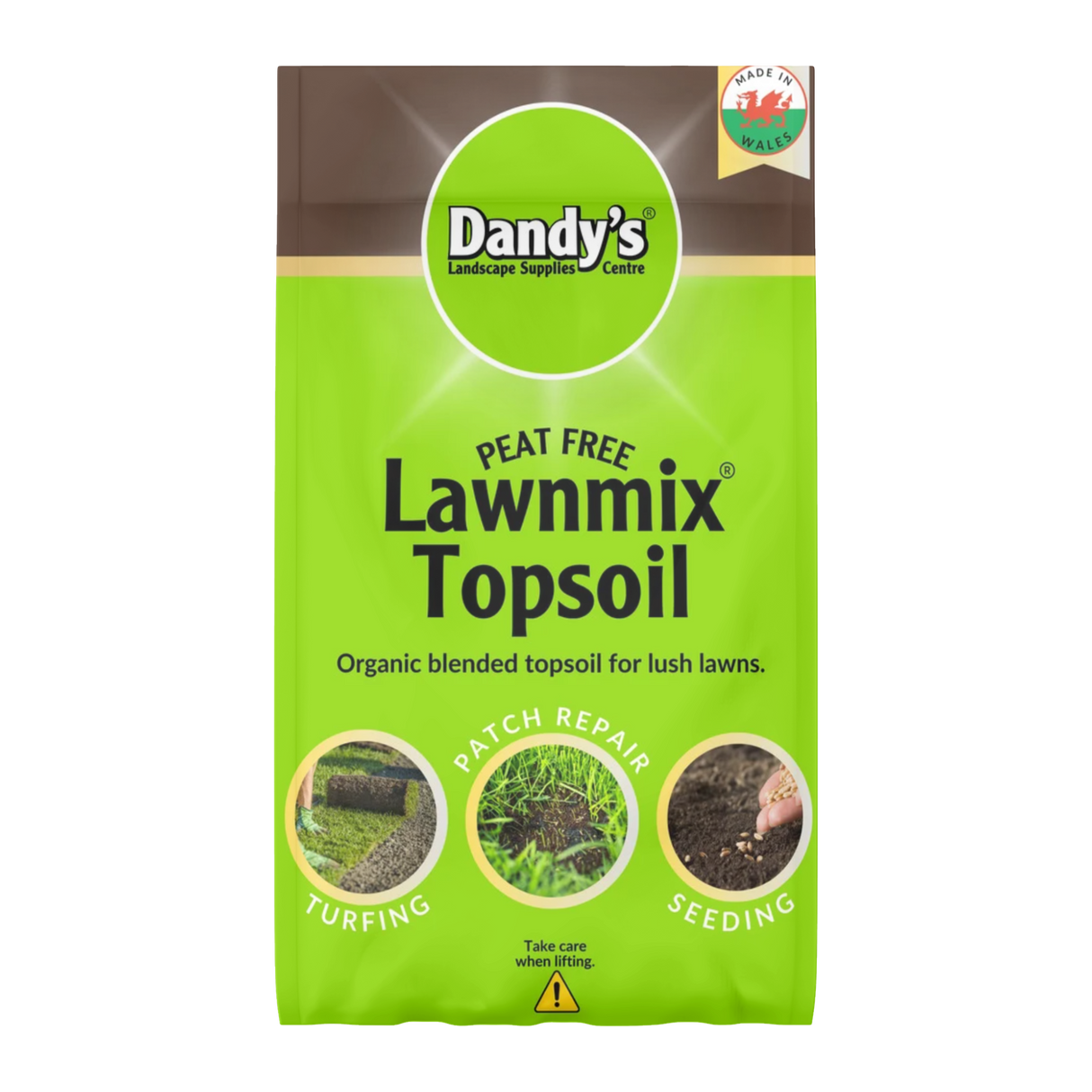 Dandy's Organic Lawnmix® Topsoil Handy Bags