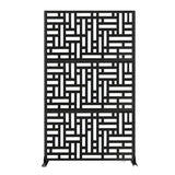Metal Indoor/Outdoor Privacy Screen 90cm x 180cm - Maze