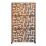 Metal Indoor/Outdoor Privacy Screen 90cm x 180cm - Maze