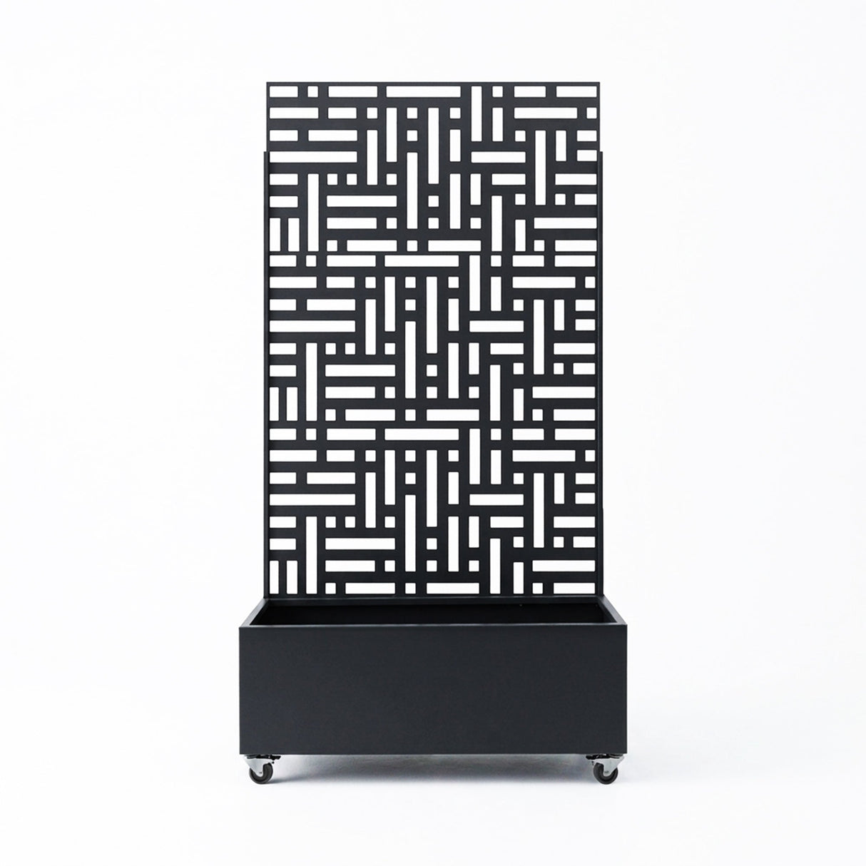 Metal Indoor/Outdoor Privacy Screen with Plant Pot - 90cm x 180cm