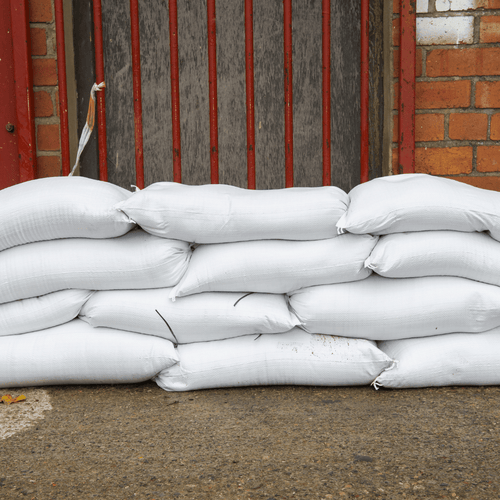 Click and Collect Filled Flood Sandbag - Dandy's Topsoil & Landscape Supplies
