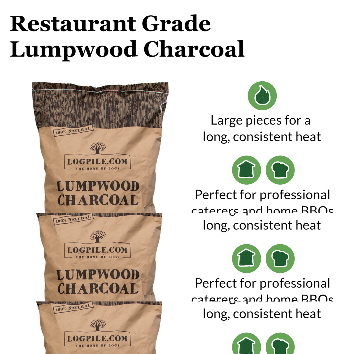 Charcoal - Restaurant Grade Lumpwood