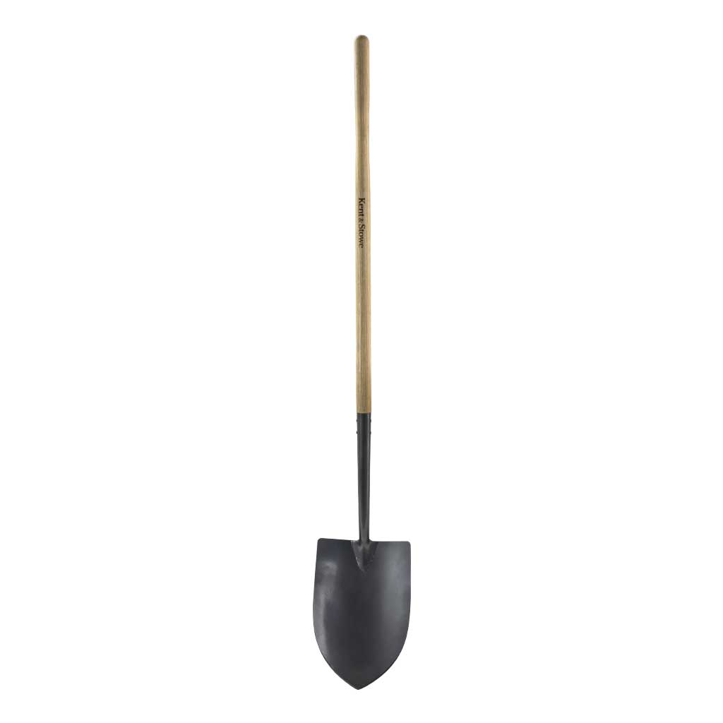 Add - on Kent & Stowe Long Handle Round Nose Shovel - Dandys Landscape Supplies