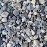Alpine Blue Gravel Chippings Sample - Dandys Landscape Supplies