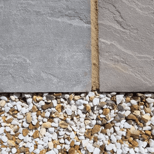Autumn Brown Natural Stone Paving - Dandy's Topsoil & Landscape Supplies