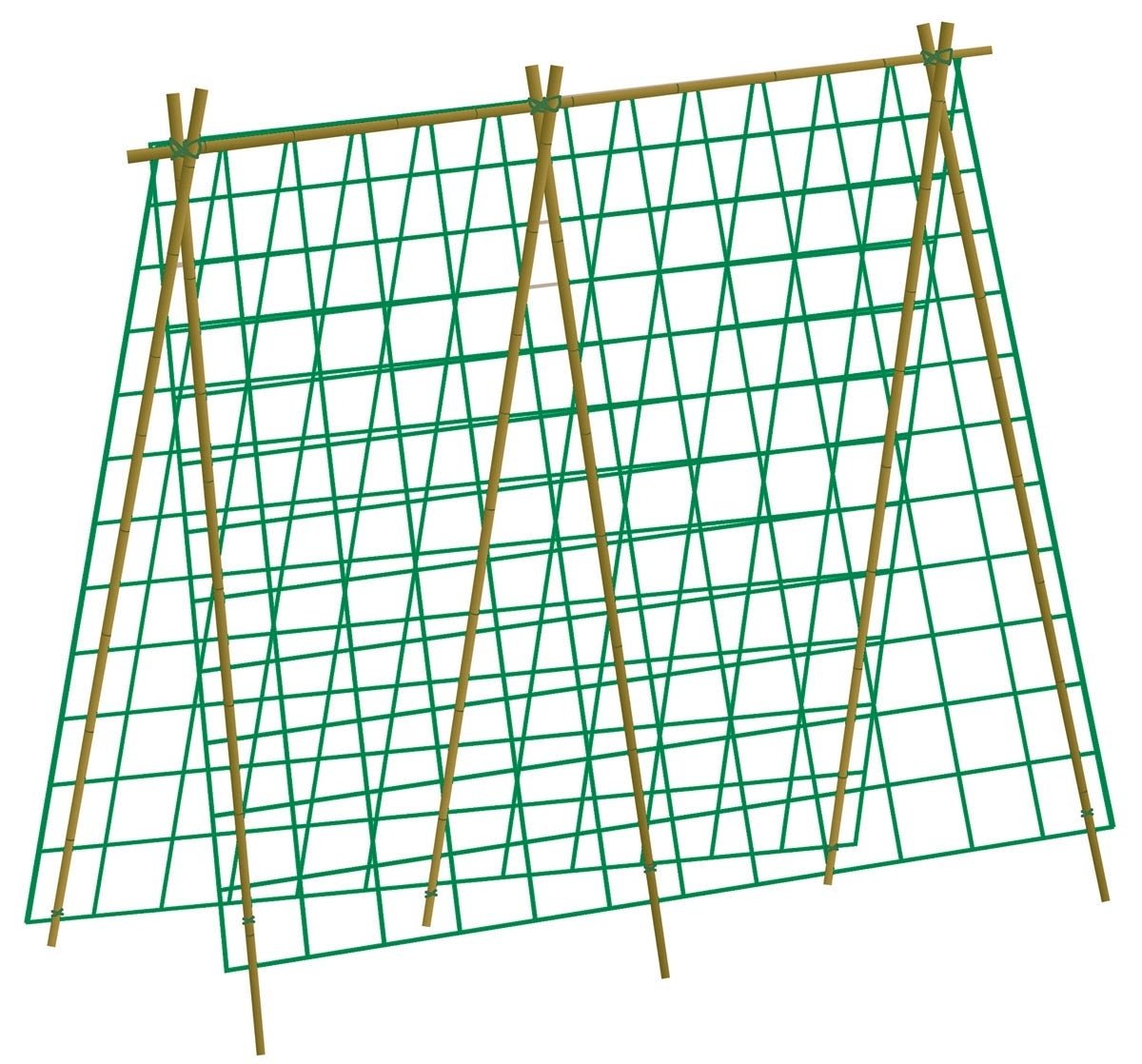 Bean & Pea Net – 1.8m x 1.8m Tangle - Free Support Mesh | Garland - Dandys Landscape Supplies