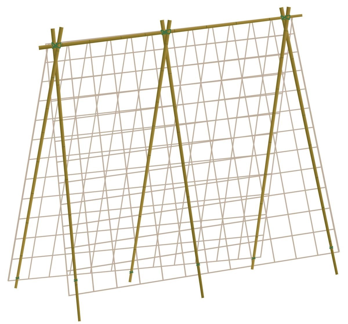 Bean & Pea Net – 1.8m x 1.8m Tangle-Free Support Mesh | Garland