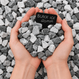 Black Ice Gravel Chippings - Dandy's Topsoil & Landscape Supplies
