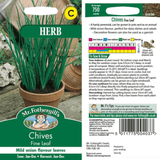 Chives Herb Seeds - Dandys Landscape Supplies
