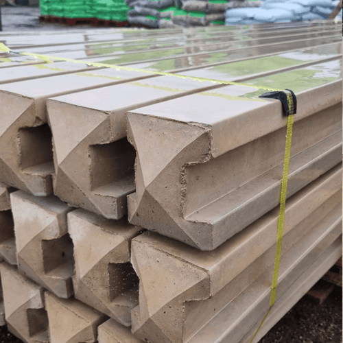 7.9ft Intermediate Concrete Post - Dandy's Topsoil & Landscape Supplies