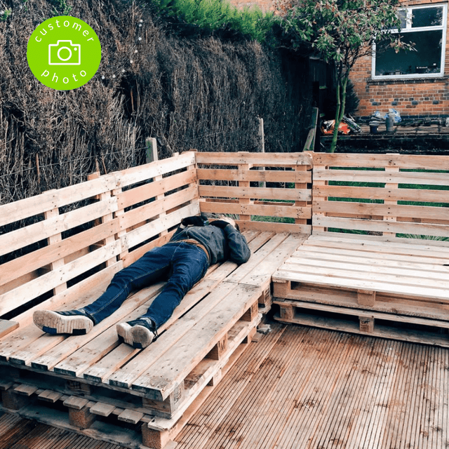 DIY Create Your Own Outdoor Pallet Furniture - Dandys Landscape Supplies