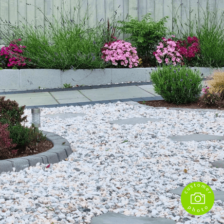 Flamingo Gravel Chippings 20mm - Dandys Landscape Supplies