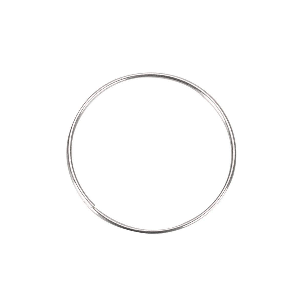 Galvanised Plant Rings 25cm 100 Pack, Strong Metal Plant Supports for Trees and Stems