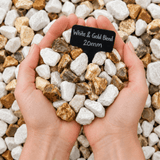 Gold & White Blend Bulk Bag.