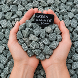 Green Granite Gravel Chippings - Dandys Landscape Supplies