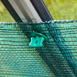 Greenhouse FixClips 30 Pack, Aluminium Frame Clip Set for Shading Mesh and Insulation