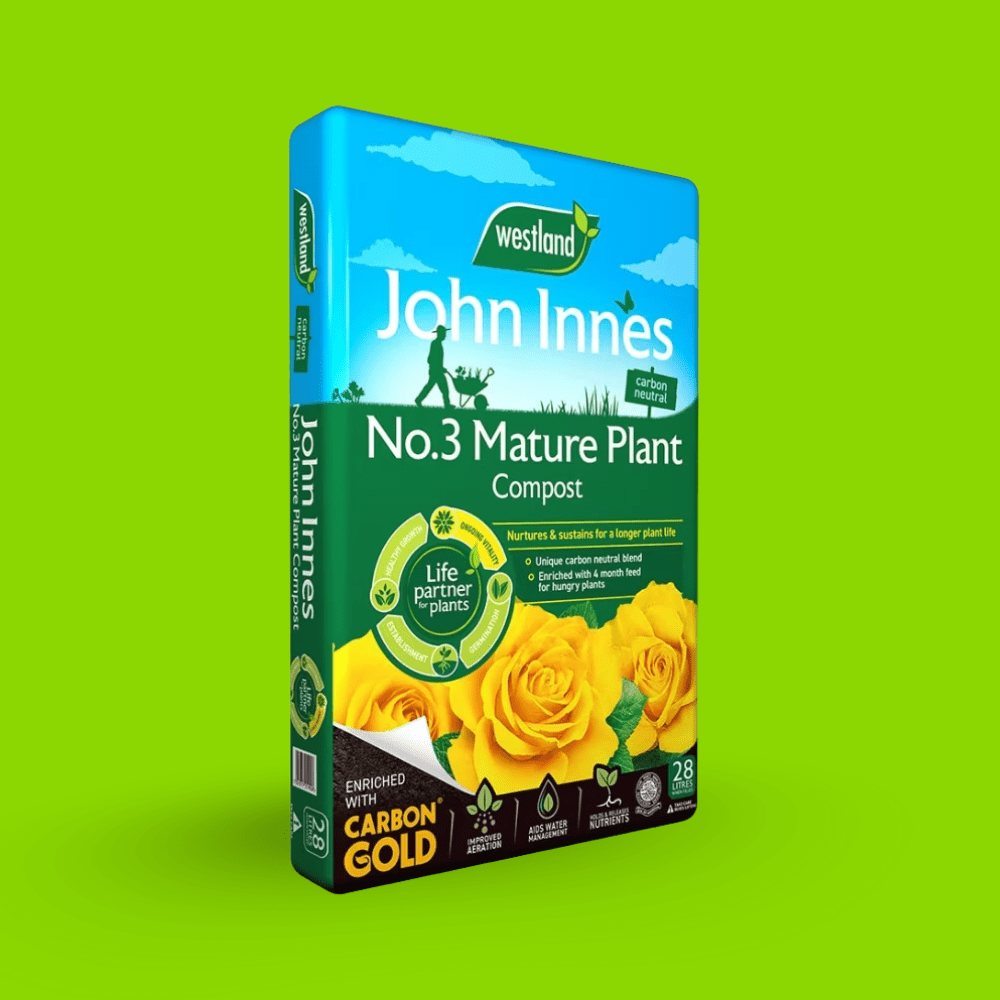 John Innes Peat Free No.3 Mature Plant Compost 28ltr Handy Bag - Dandys Landscape Supplies