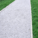 Limestone dust fines pathway