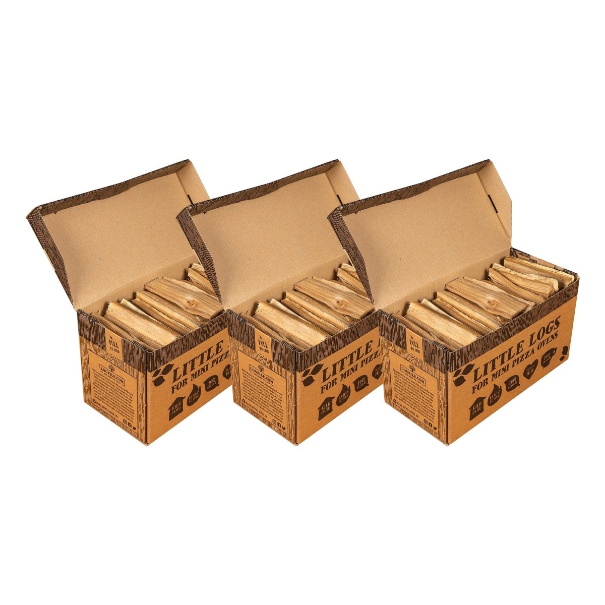 Little Logs for Mini Pizza Ovens - Dandys Landscape Supplies