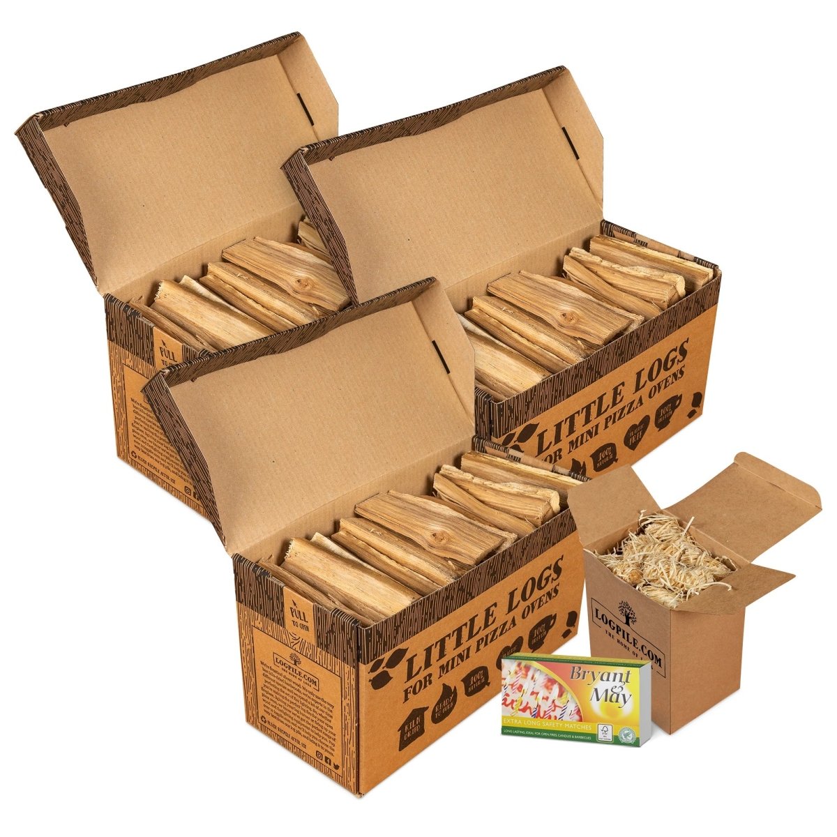 Little Logs for Mini Pizza Ovens - Dandys Landscape Supplies
