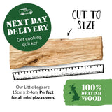 Little Logs for Mini Pizza Ovens - Dandys Landscape Supplies