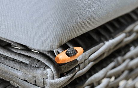 Marbella Grey 5 Seater Chaise Garden Sofa and Armchair Lounge Set - Dandys Landscape Supplies