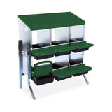 Metal Chicken Nest Box – Sturdy, Hygienic & Organised - Dandys Landscape Supplies