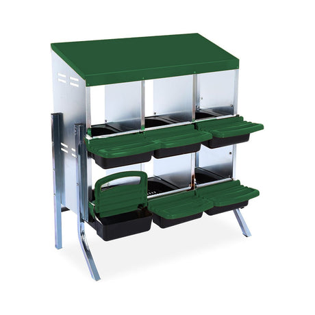 Metal Chicken Nest Box – Sturdy, Hygienic & Organised - Dandys Landscape Supplies
