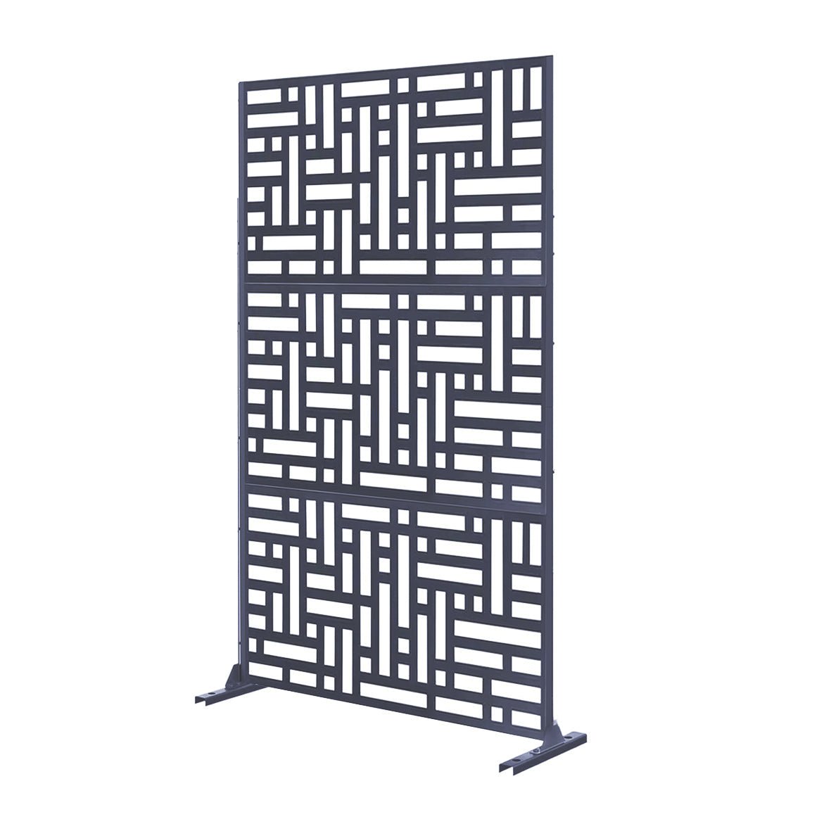 Metal Indoor/Outdoor Privacy Screen 90cm x 180cm - Maze - Dandys Landscape Supplies